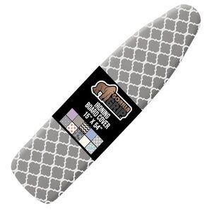 Gray Geometric Ironing Board Cover